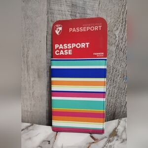 Heys Colorful Striped Passport Case